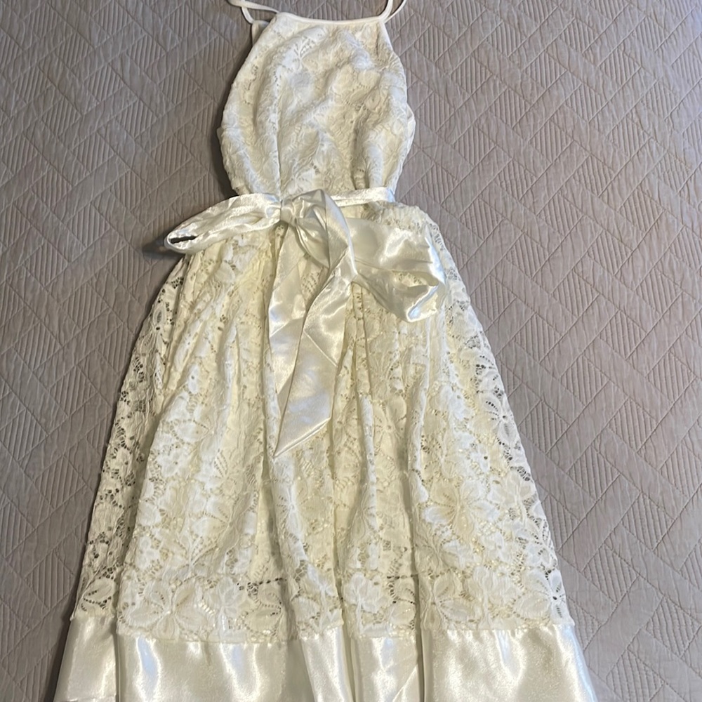 Off white lace dress